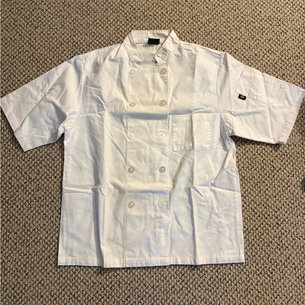 Dickies White Chef Coat